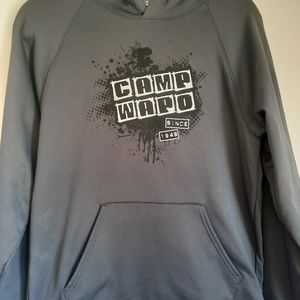 Grey hoodie, men's medium